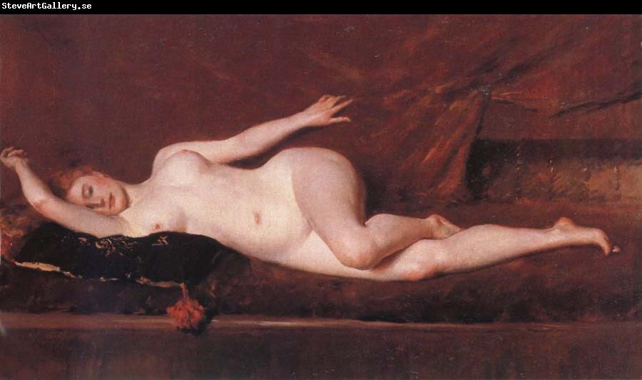 William Merritt Chase Study of curves